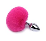 rose fox pompon anal plugs