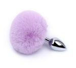 lavender fox pompon anal plugs