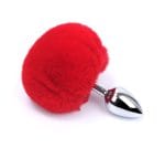 red fox pompon anal plugs