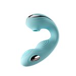 a cyan color mini clit vibrator​