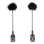 Feather tickler with rivets - X and O letters - Image 2