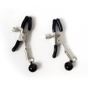 double nipple clamps with black bell