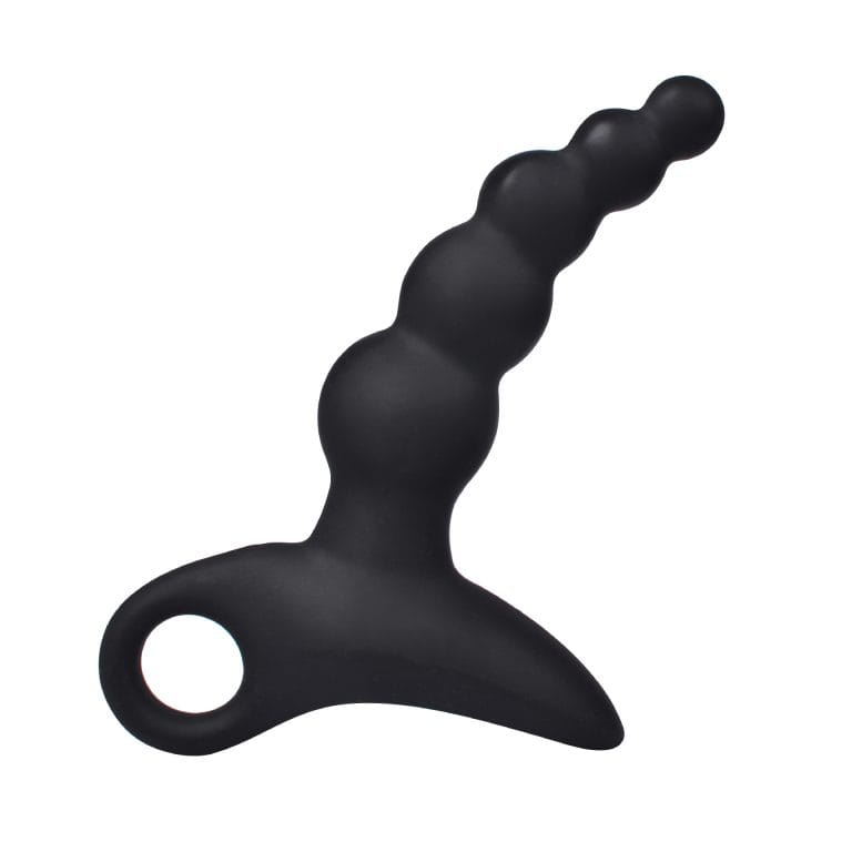 a black vibrating anal bead